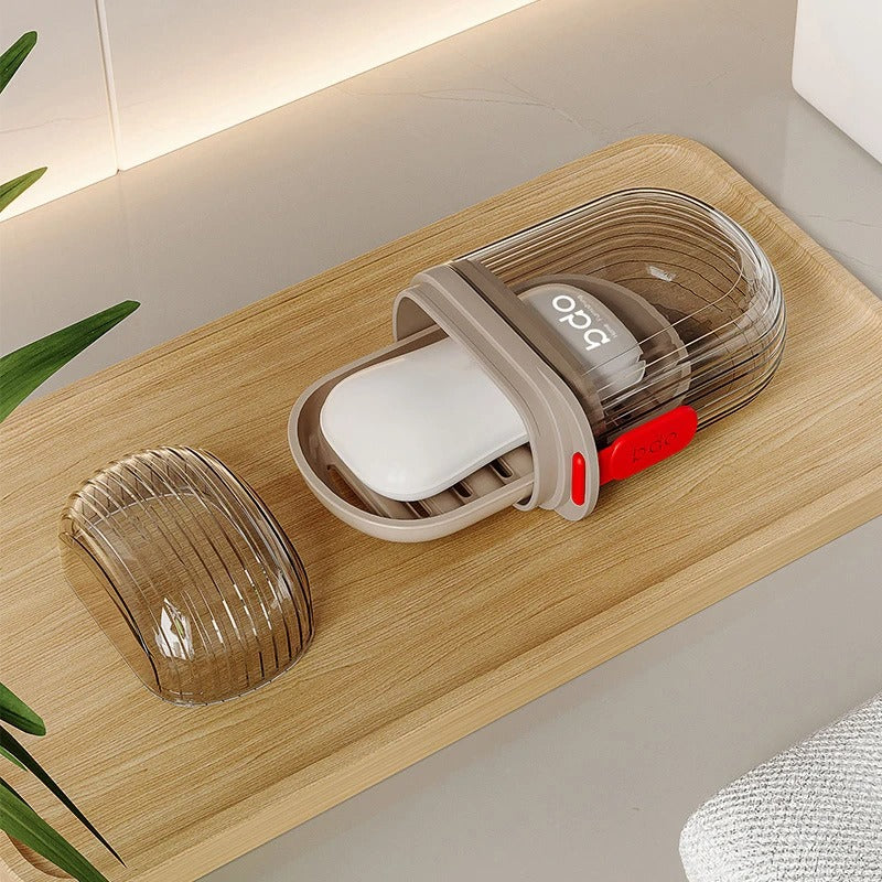 Portable Soap Dish Box (Pack of 2)