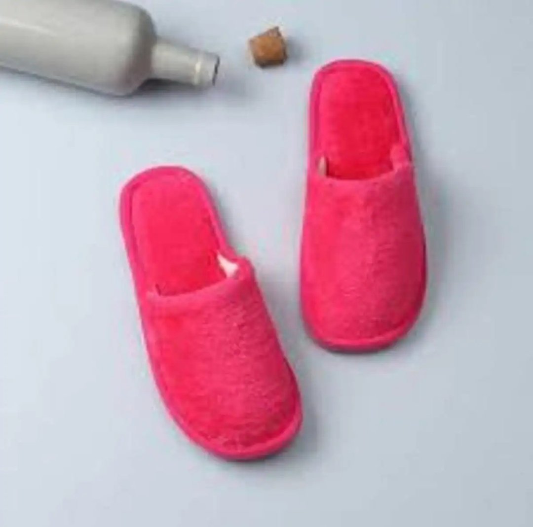 Random Colours Soft Towel Slipper Chappal For Mens and Women Standard Size
