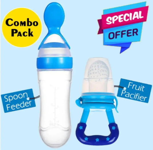 Silicon Spoon Feeder With Pacifier