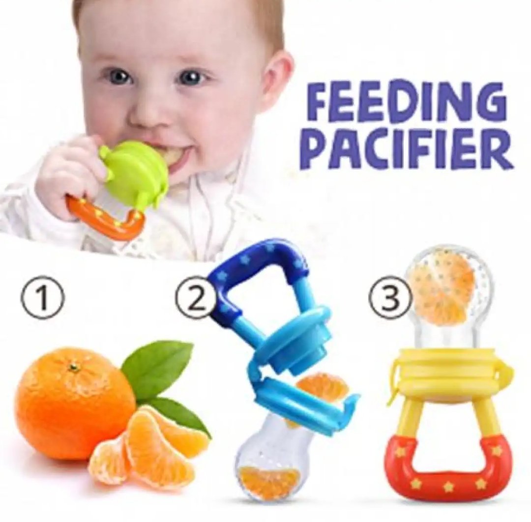 Silicon Spoon Feeder With Pacifier