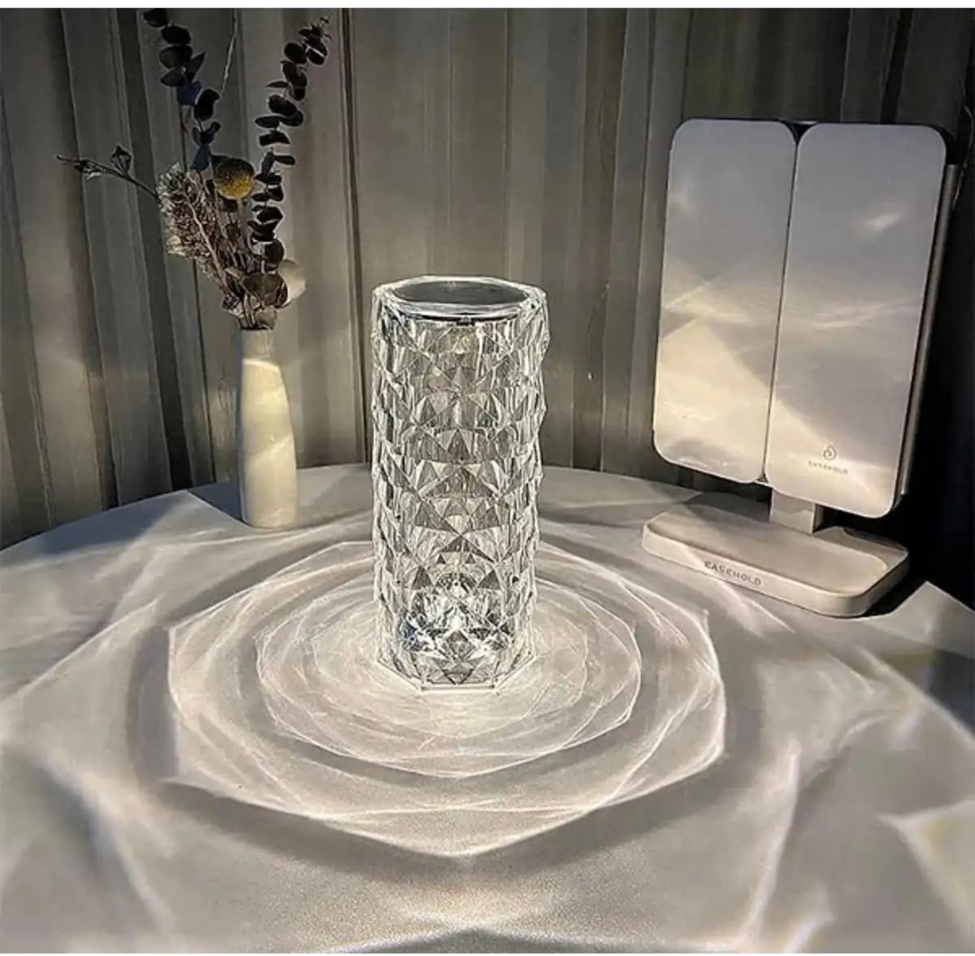 Crystal Rechargable 16 Colours Lamp