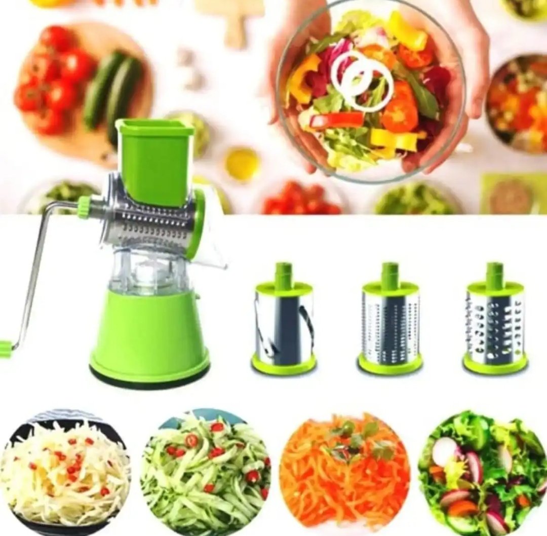 Manual Drum Vegetable Cutter