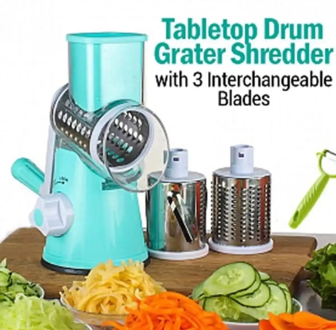Manual Drum Vegetable Cutter