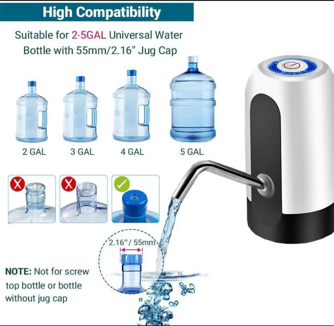 Electronic Rechargeable Water Pump