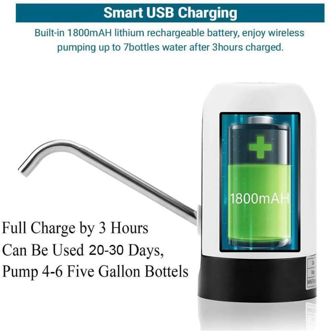 Electronic Rechargeable Water Pump
