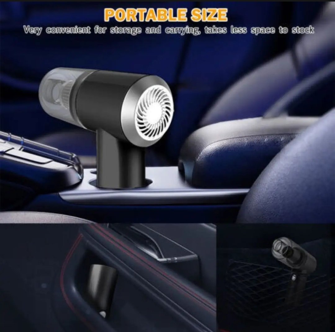 2 in 1 Wireless Car Vacuum Cleaner