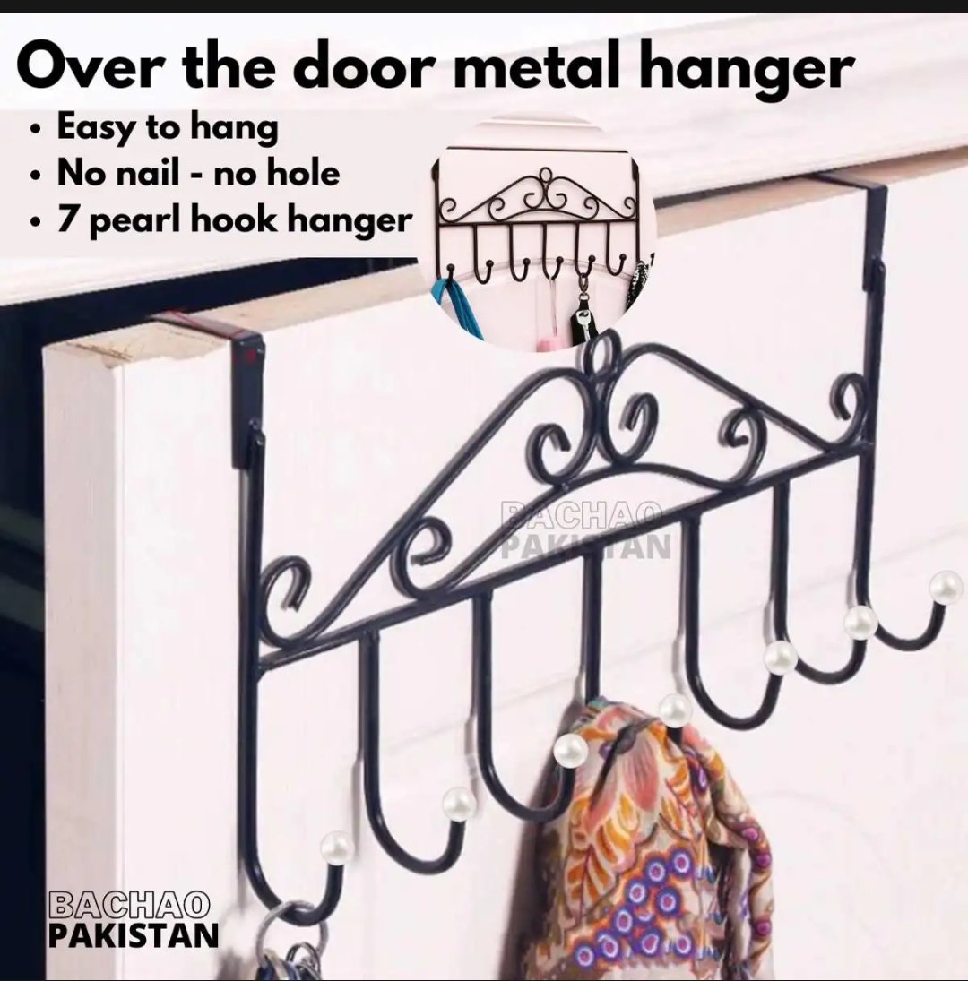 Over Door Metal Hanger