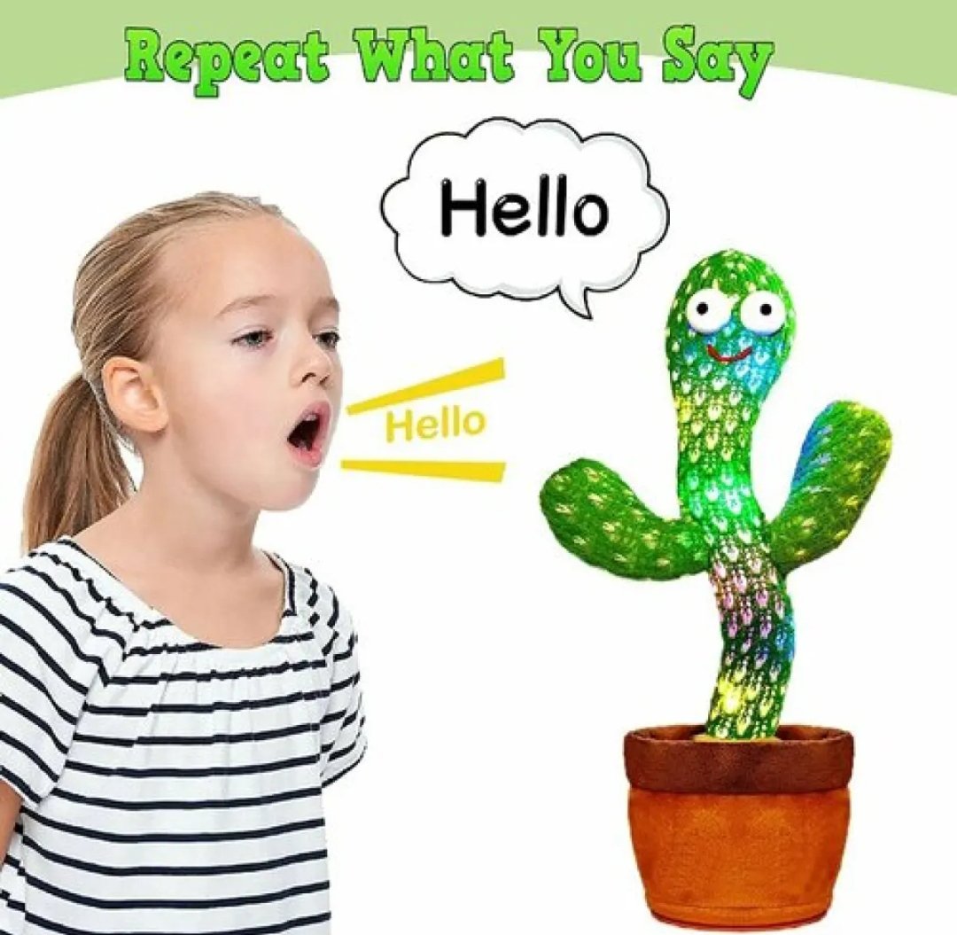 Toys Dancing Cactus Rechargeable