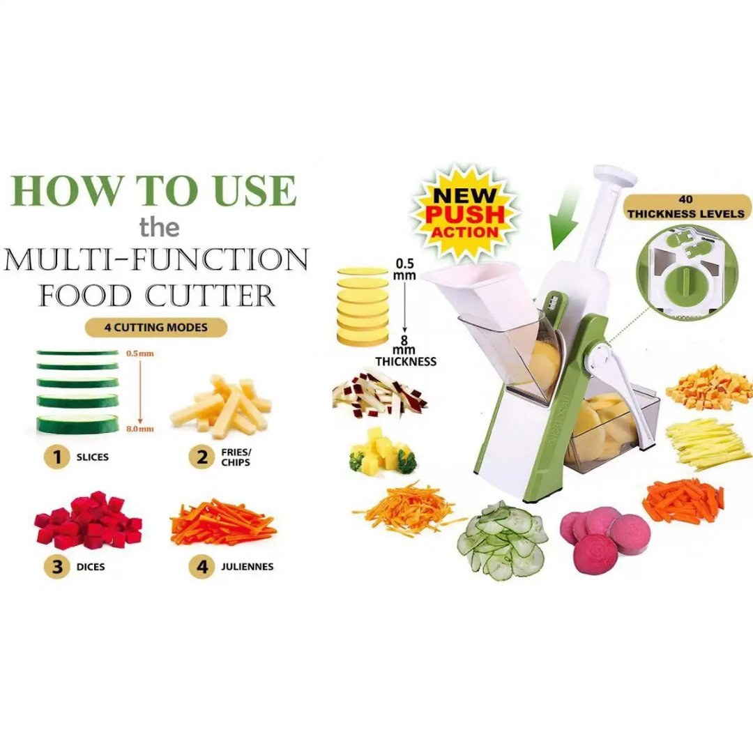 Multifunction Manual Vegetable Cutter
