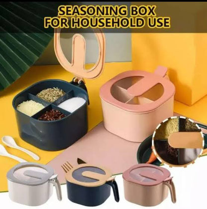 4 in 1 Partition Kitchen Seasoning Masala Box