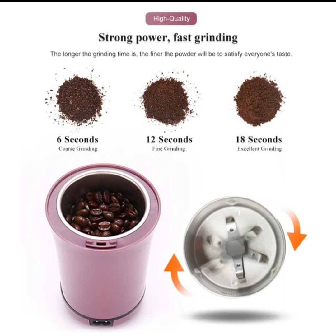 Electric Spice Coffee Grinder Multipurpose Kitchen Use