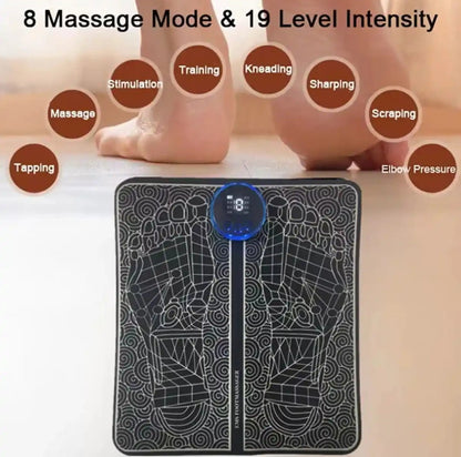 EMS Foot Massager Pad Reflexology Foot Acupoint Massage Muscle