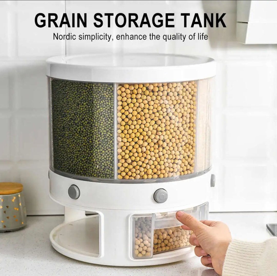 10kg Rotatable Food Storage Box