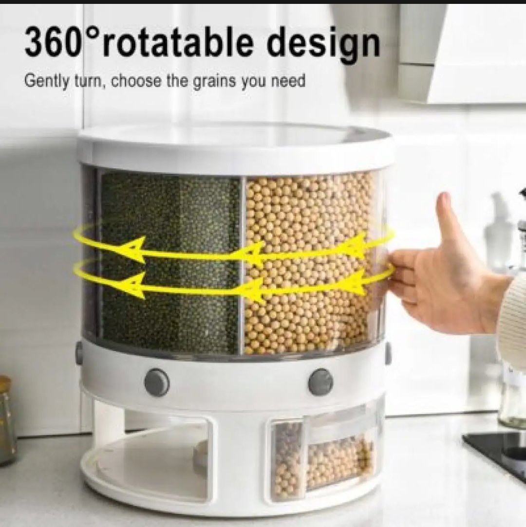 10kg Rotatable Food Storage Box