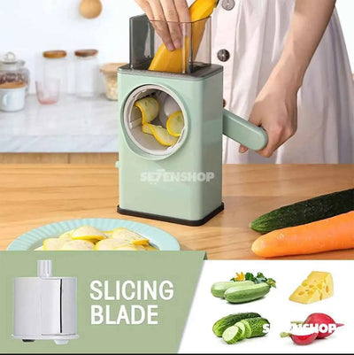 Multifunction Drum Slicer Vegetable Cutter