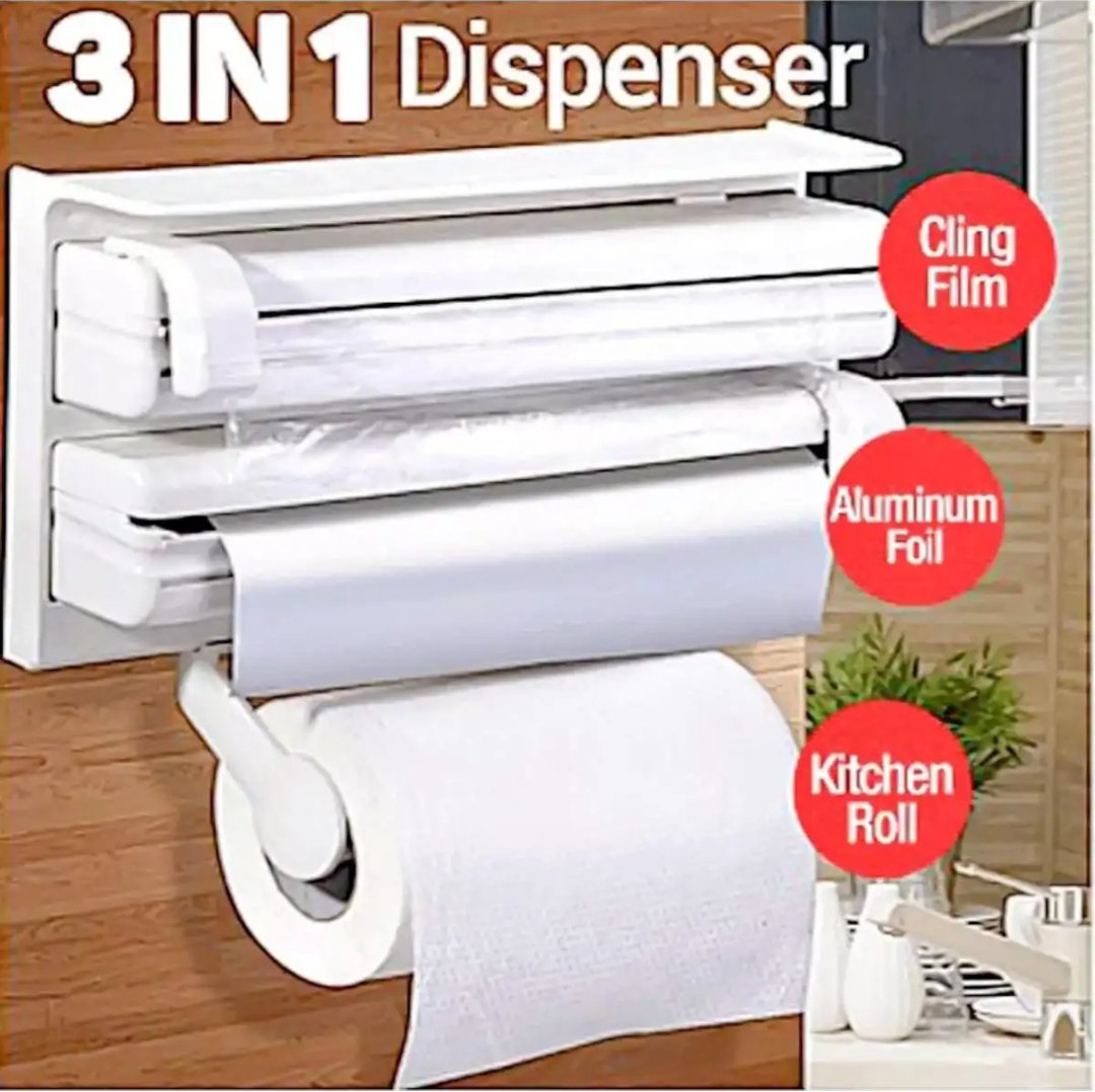 3 in 1 Kitchen Toilet Tissue Dispenser