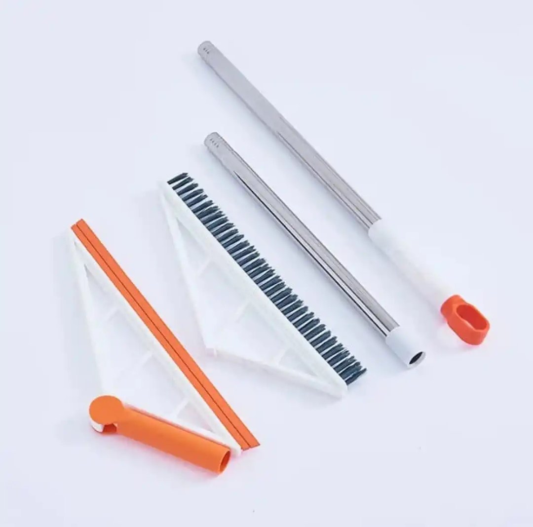 2 in 1 arrow brush and wiper-Magic broom floor scraping wiper-brush with wiper-2 in 1 rotating wiper with brush for floor cleaning