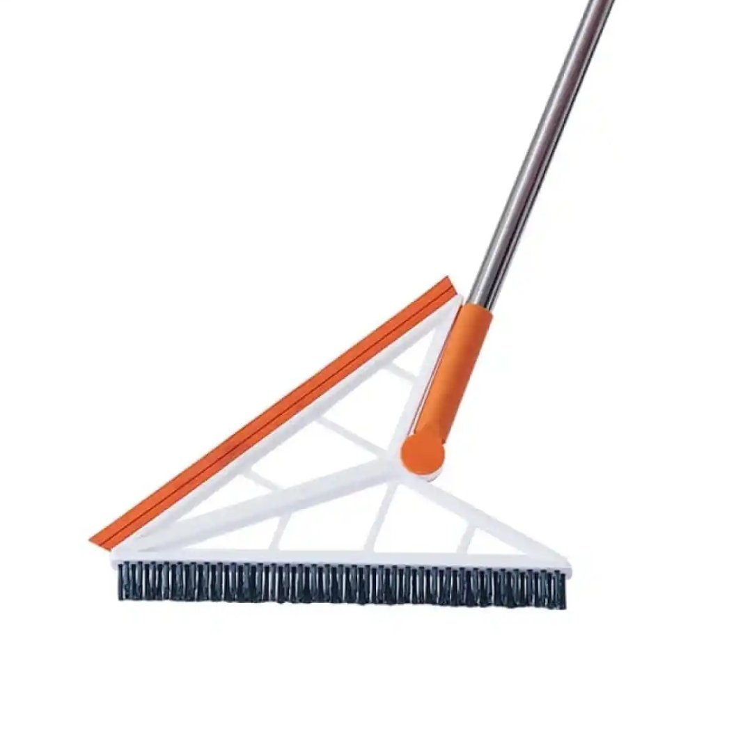 2 in 1 arrow brush and wiper-Magic broom floor scraping wiper-brush with wiper-2 in 1 rotating wiper with brush for floor cleaning
