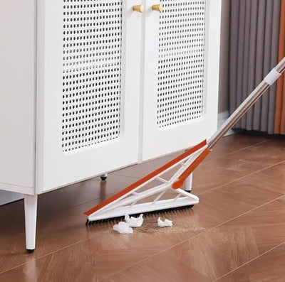 2 in 1 arrow brush and wiper-Magic broom floor scraping wiper-brush with wiper-2 in 1 rotating wiper with brush for floor cleaning