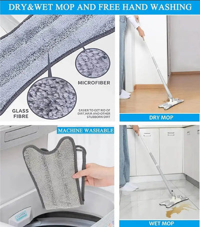 X-Mop Rotating 360 Spin Twist Water Floor Cleaning