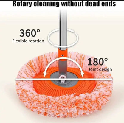 Orange Mop 360" Rotatable Adjustable