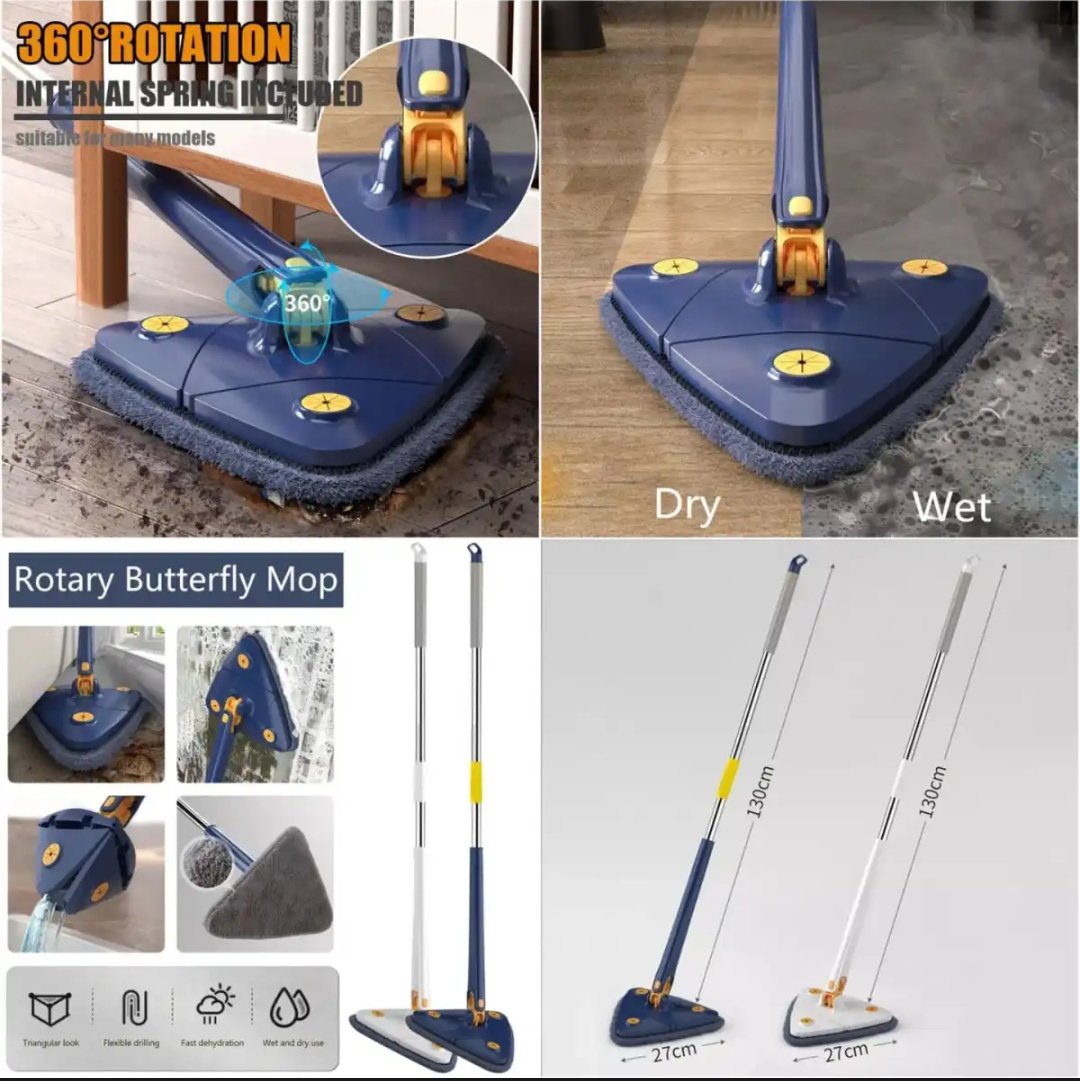 Triangle Twister Mop 360° Rotating Mop