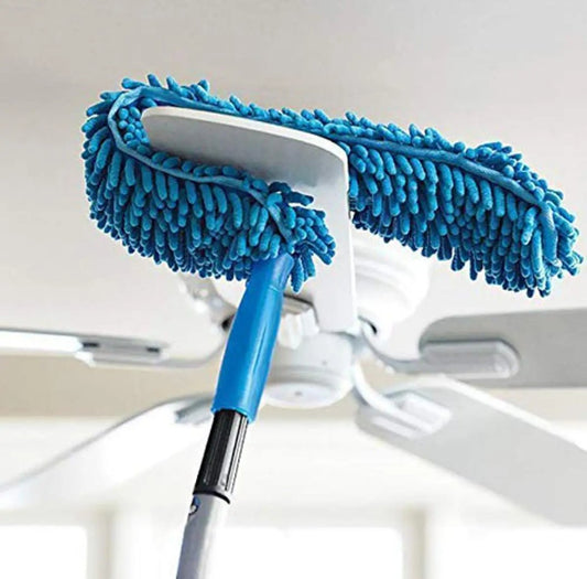 Flexible Microfibre Fan Duster,Mop Random Colours
