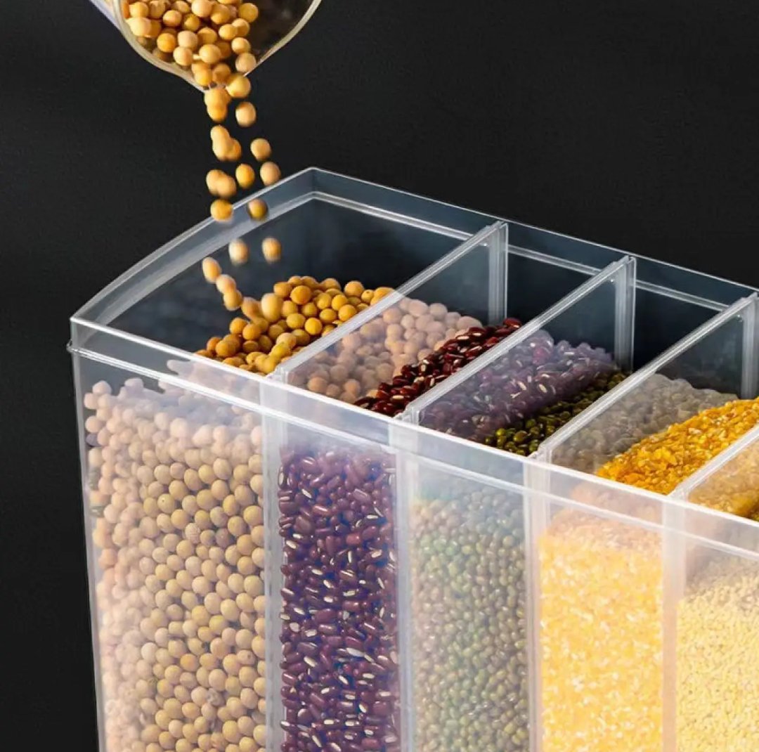 Wall Mounted Rice and Food Storage Box Dispenser 10 Kg Imported