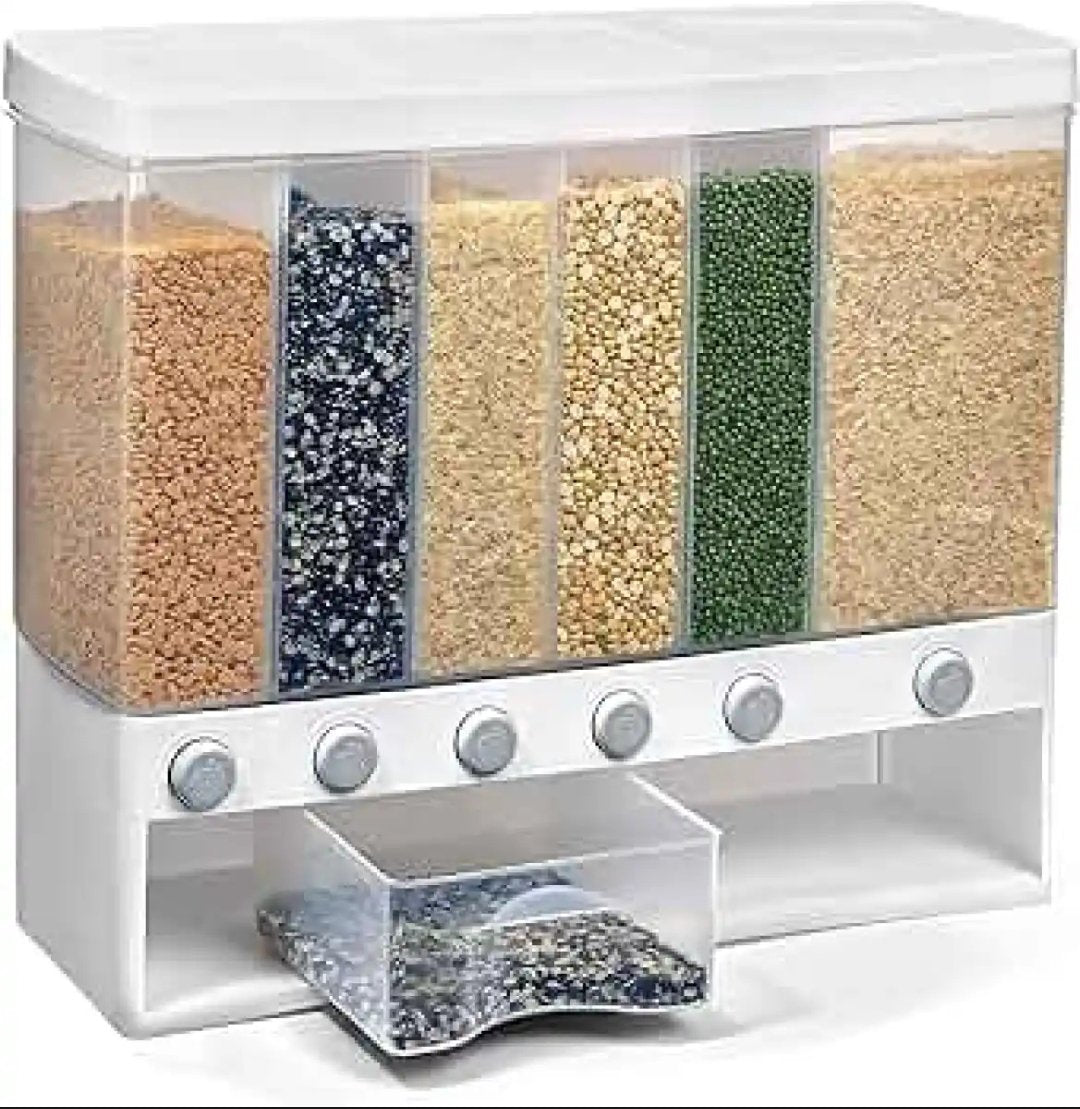 Wall Mounted Rice and Food Storage Box Dispenser 10 Kg Imported