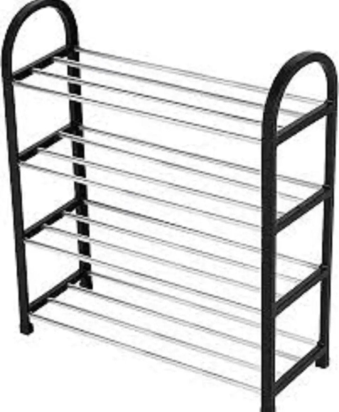 4 Layers Shoe Rack Metal Heavy Weight