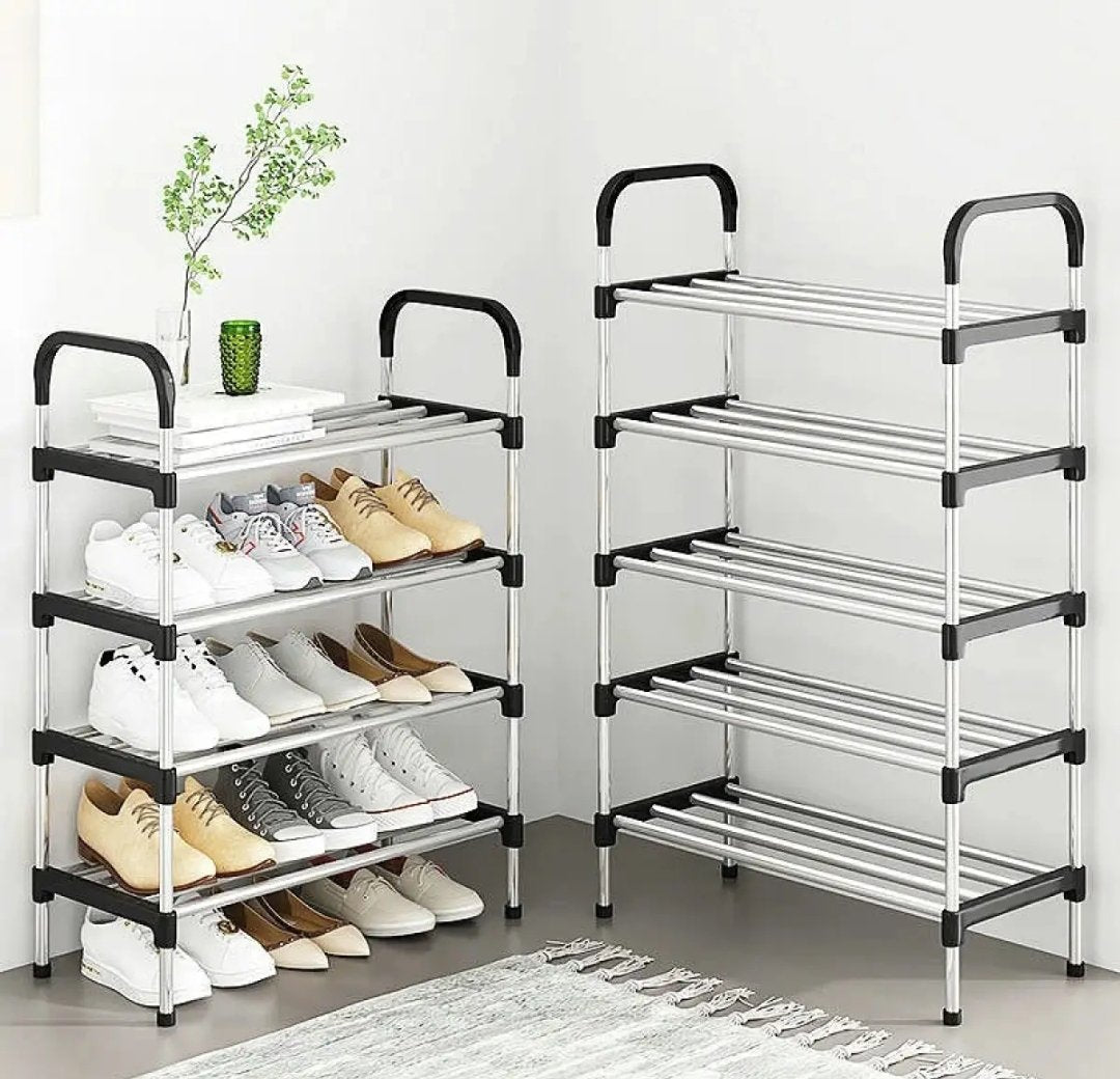 4 Layers Shoe Rack Metal Heavy Weight