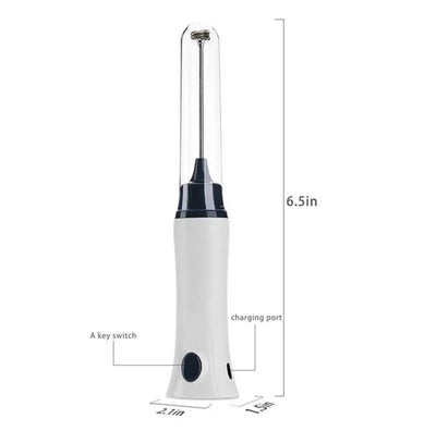 Rechargeable Milk Frother and Foamer - Electric Coffee Beater |220V