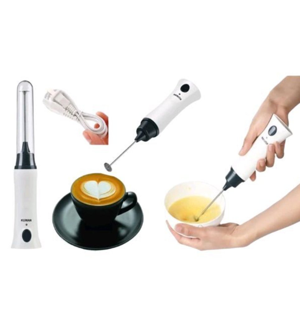 Rechargeable Milk Frother and Foamer - Electric Coffee Beater |220V