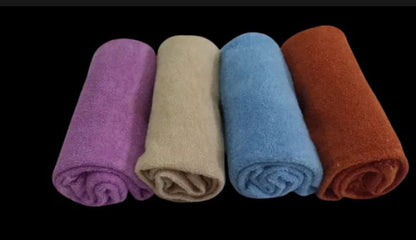 Microfiber Duster Pack of 4 Size 20x20" For Kitchen,Car and Motorcycle Cleaning