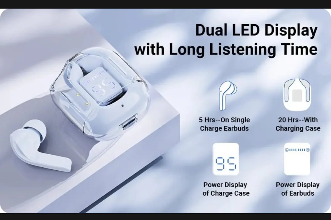Air 31 Wireless crystal earbuds-EARBUDaS Air 31 AIRPODS
