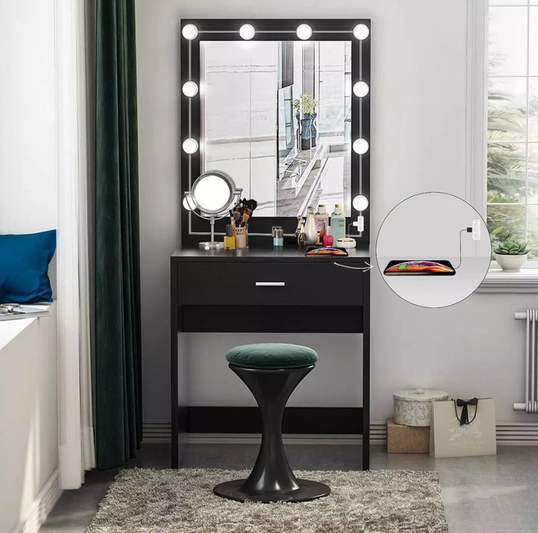 Vanity Mirror Light LED Bulbs for Makeup Mirror Stand (10 Bulbs)
