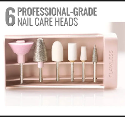 Pro Nail Drill Set 5 in 1 Rechargeable Flawless Salon Electric