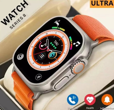 T800 Ultra Smart Watch Series 8 1.99" Bluetooth Call Smartwatch Heart Rate Sleep Monitoring IP67 Waterproof Wireless Charging Watch for Men Women PK S8 DT8
