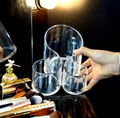 Cosmetic Makeup Organizer Transparent Acrylic Lipstick Holder