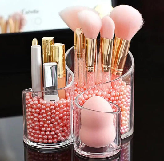 Cosmetic Makeup Organizer Transparent Acrylic Lipstick Holder
