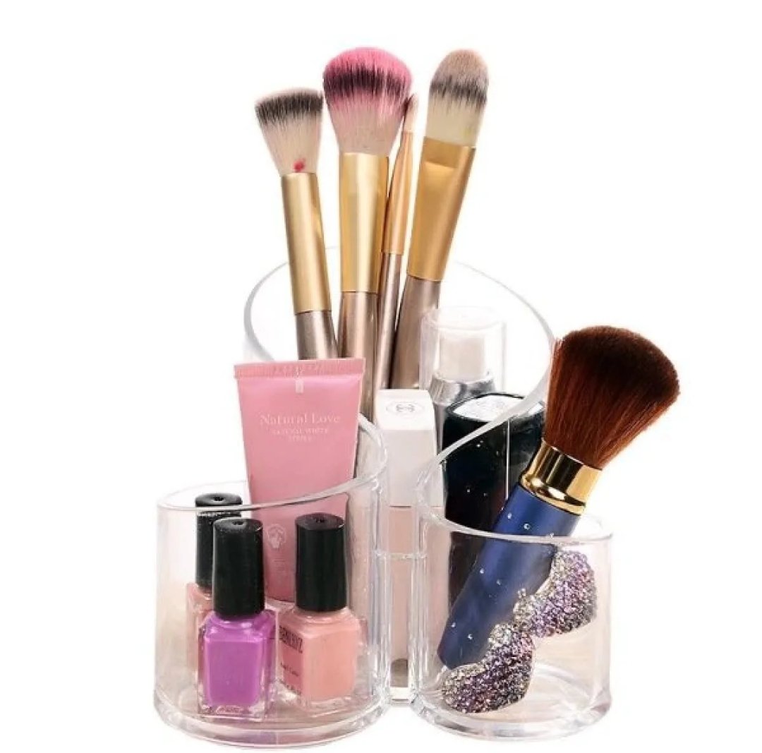 Cosmetic Makeup Organizer Transparent Acrylic Lipstick Holder