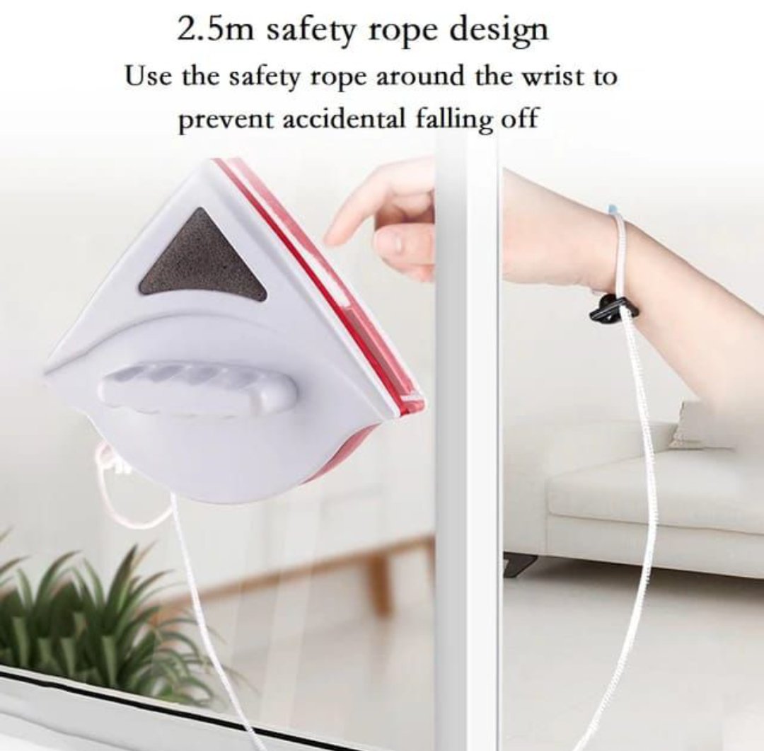 Double Side Window Magnetic Glass Cleaner, Magnetic 2 in 1