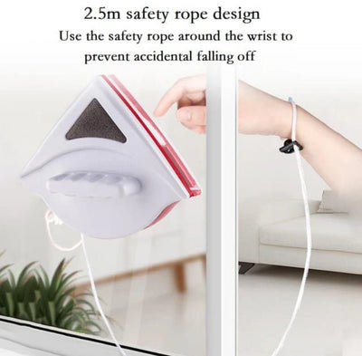 Double Side Window Magnetic Glass Cleaner, Magnetic 2 in 1