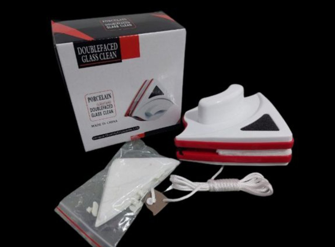 Double Side Window Magnetic Glass Cleaner, Magnetic 2 in 1