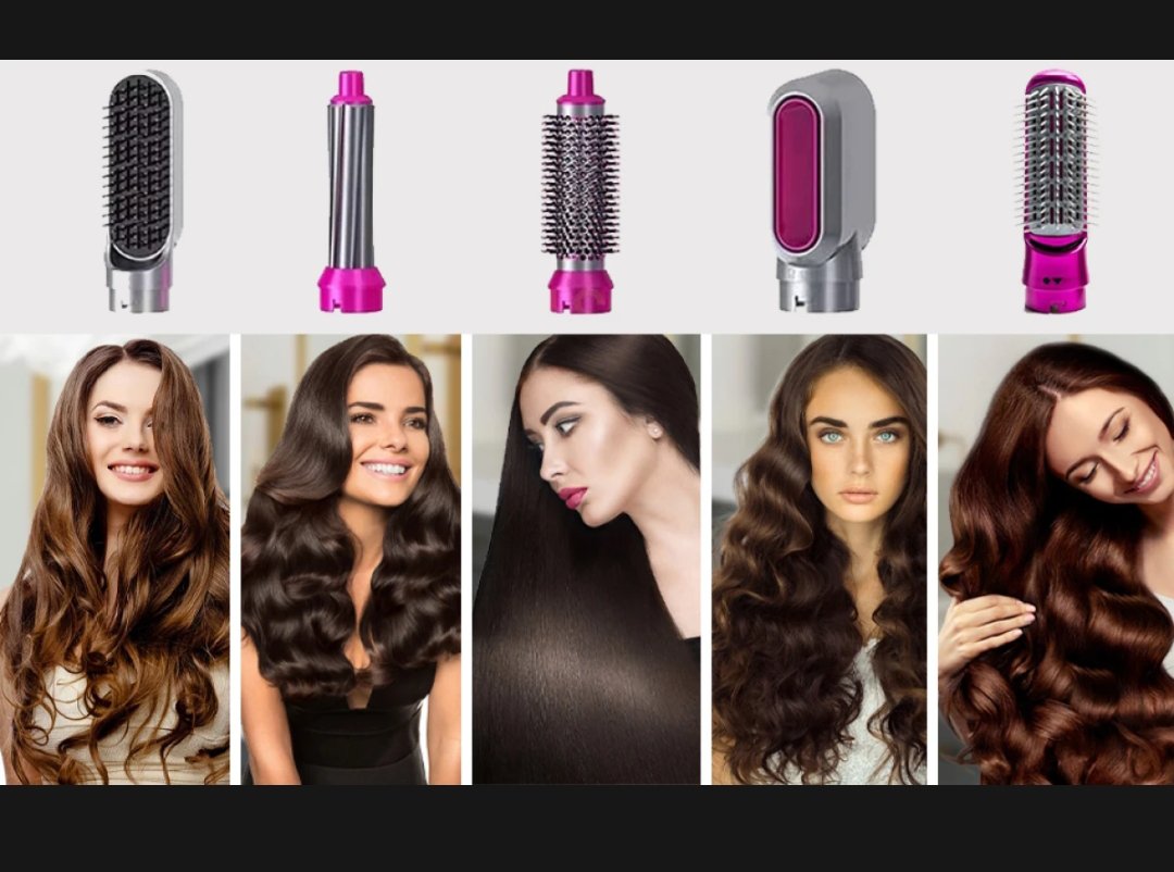 Hair Dryer - hairdryer - Professional Hair Dryer Brush &amp; 5 in 1 Air Styler