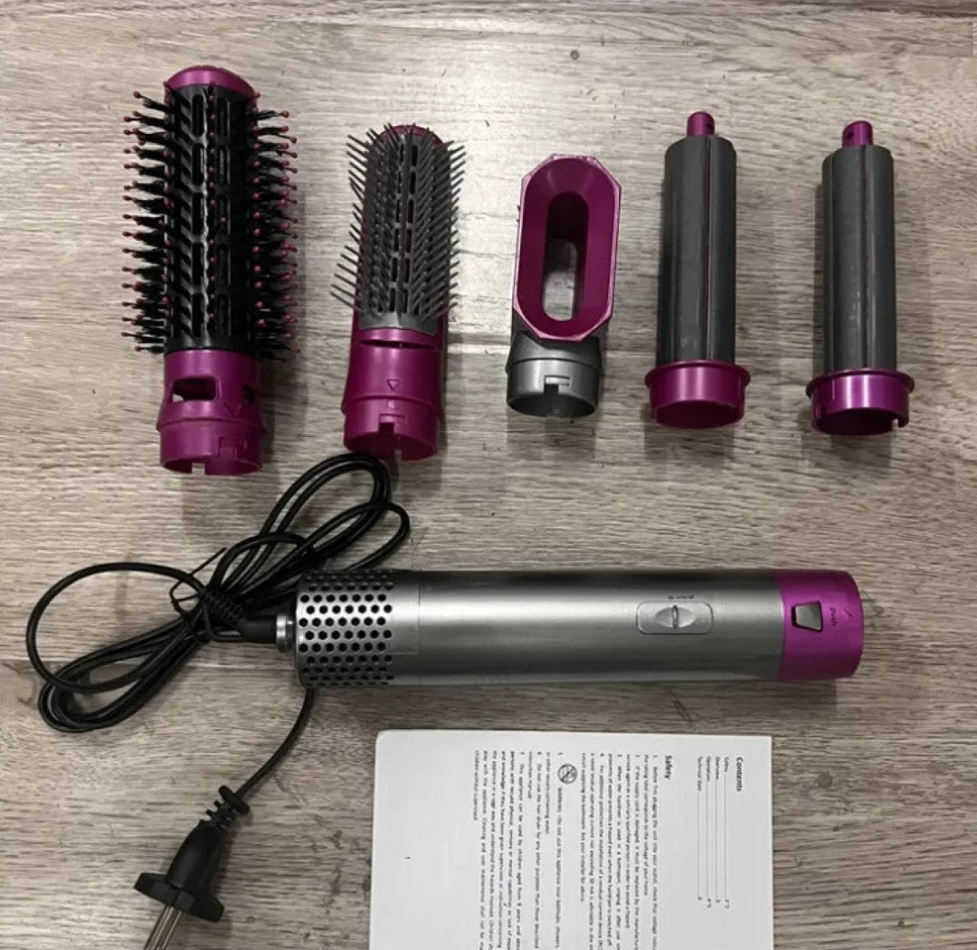 Hair Dryer - hairdryer - Professional Hair Dryer Brush &amp; 5 in 1 Air Styler