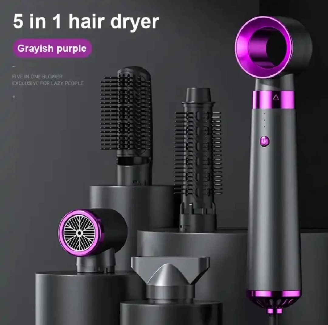 Hair Dryer - hairdryer - Professional Hair Dryer Brush &amp; 5 in 1 Air Styler