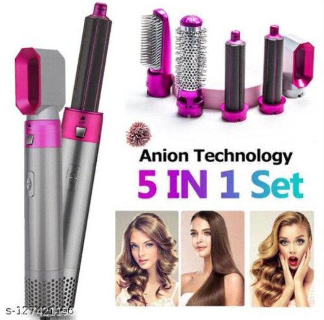 Hair Dryer - hairdryer - Professional Hair Dryer Brush &amp; 5 in 1 Air Styler
