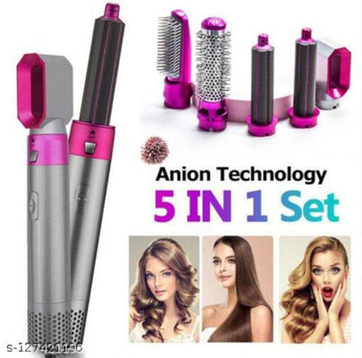 Hair Dryer - hairdryer - Professional Hair Dryer Brush &amp; 5 in 1 Air Styler