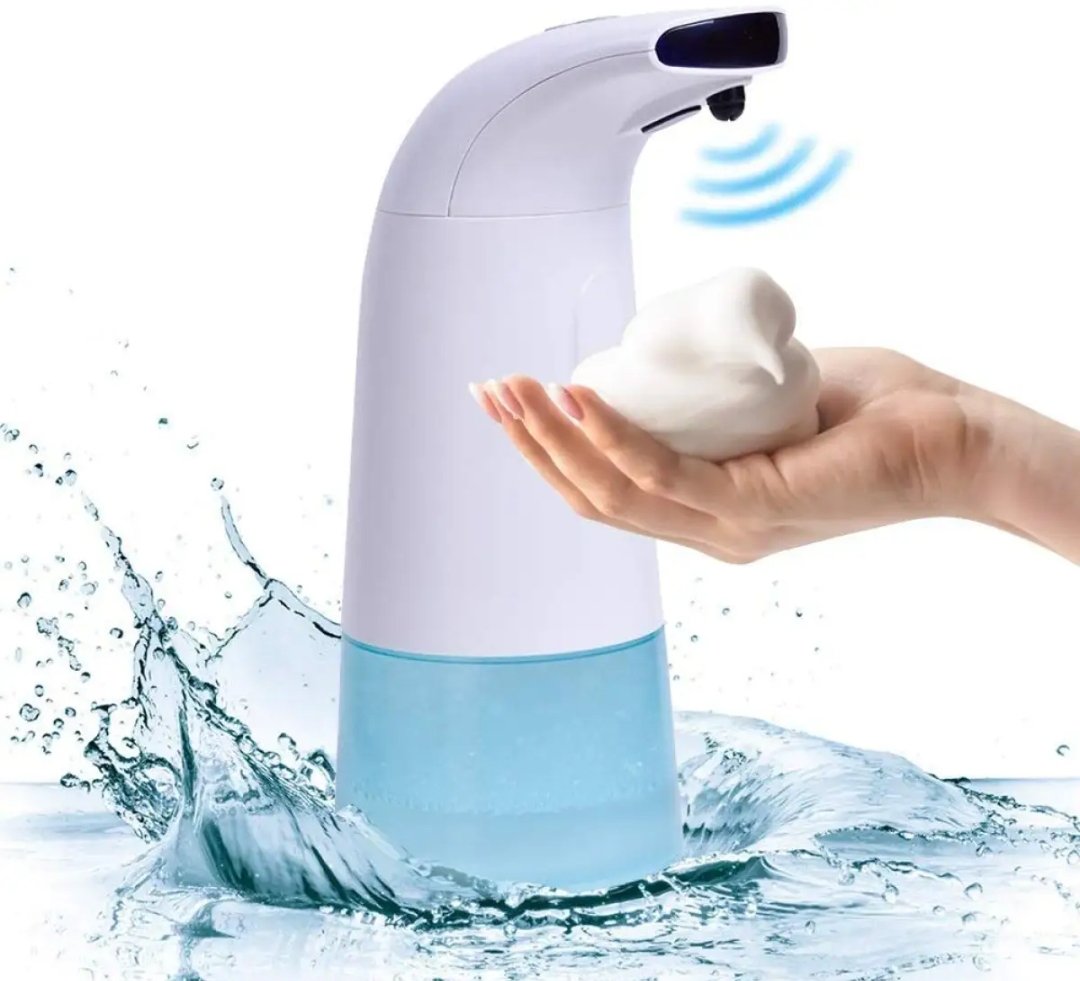 Automatic Foaming Soap Dispenser Touchless Hand Washer Sensor Portable Infrared Sensing Foam Liquid Machine For Bathroom Kitchen Home Office